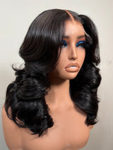 16” Vietnamese Wavy Wig – HD Lace, Glueless, Pre-Plucked