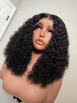 Curly Wig – 5x5 Transparent Lace, Glueless, Pre-Plucked