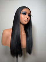 16” SDD Raw Vietnamese Straight Wig - 5x5 Hd Lace, Glueless, Pre-Plucked