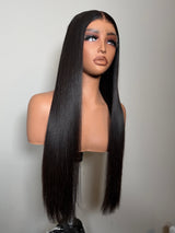 22” SDD Raw Vietnamese Straight Wig - 5x5 Hd Lace, Glueless, Pre-Plucked