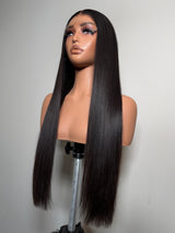 22” SDD Raw Vietnamese Straight Wig - 5x5 Hd  Lace, Glueless, Pre-Plucked