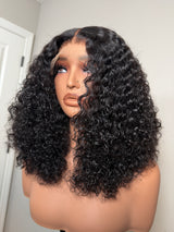 Curly Wig – 5x5 Transparent Lace, Glueless, Pre-Plucked