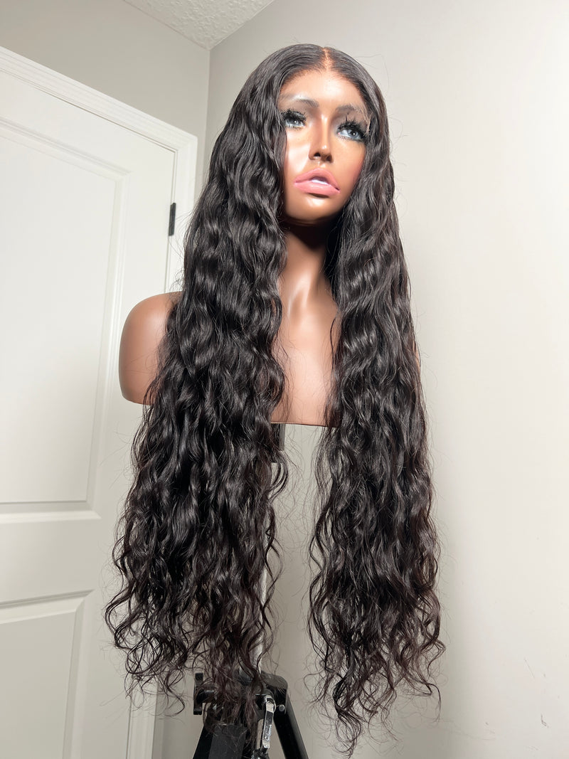 26” 5x5 hd Closure Raw Wavy Vietnamese unit