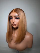 12” Virgin Hair Bob Wig - 5x5  hd  Lace, Glueless, Pre-Plucked