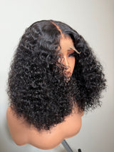 Curly Wig – 5x5 Transparent Lace, Glueless, Pre-Plucked