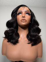 12” Customized Indian Body Wave Wig - 6x6 hd  Lace, Glueless, Pre-Plucked