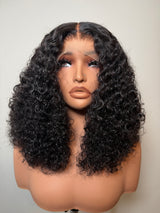 Curly Wig – 5x5 Transparent Lace, Glueless, Pre-Plucked