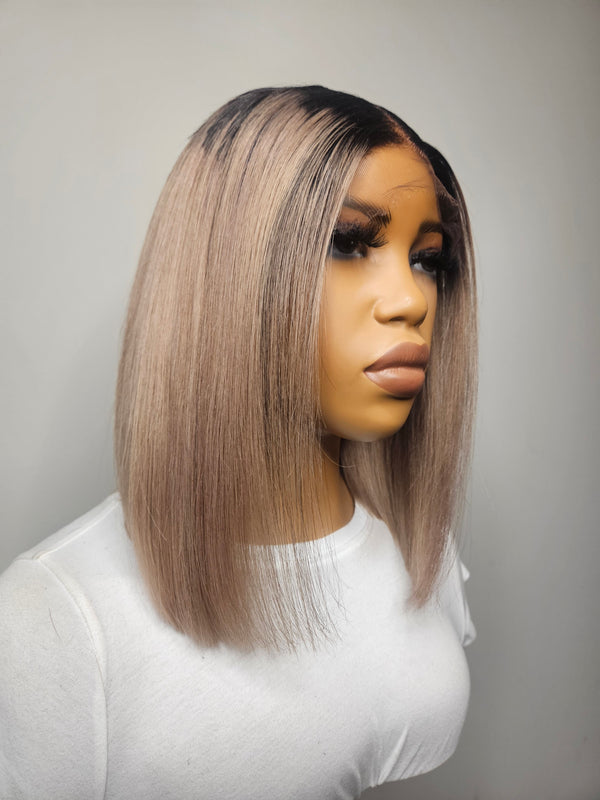 12" Bob Wig 5x5 hd closure