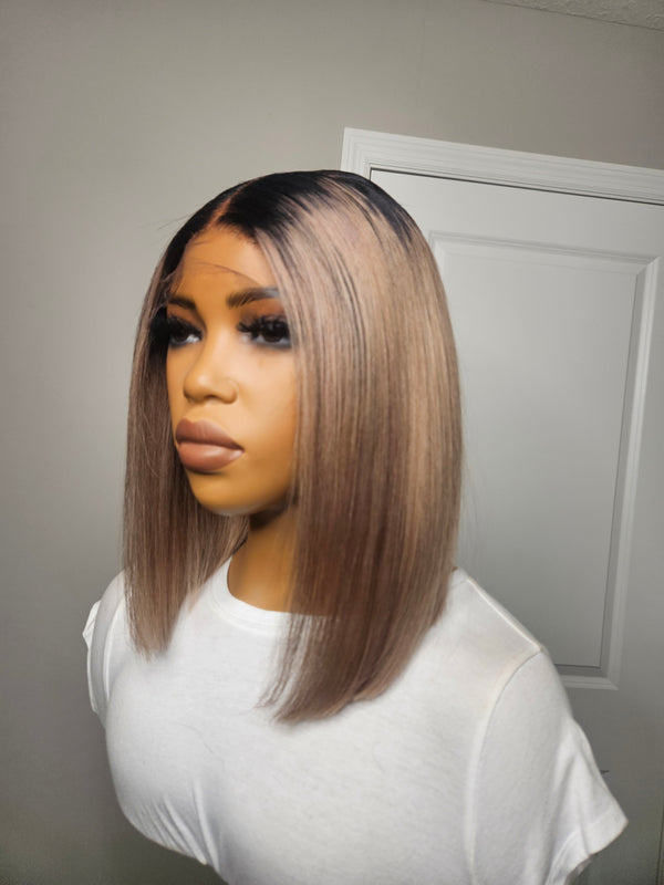 12" Bob Wig 5x5 hd closure