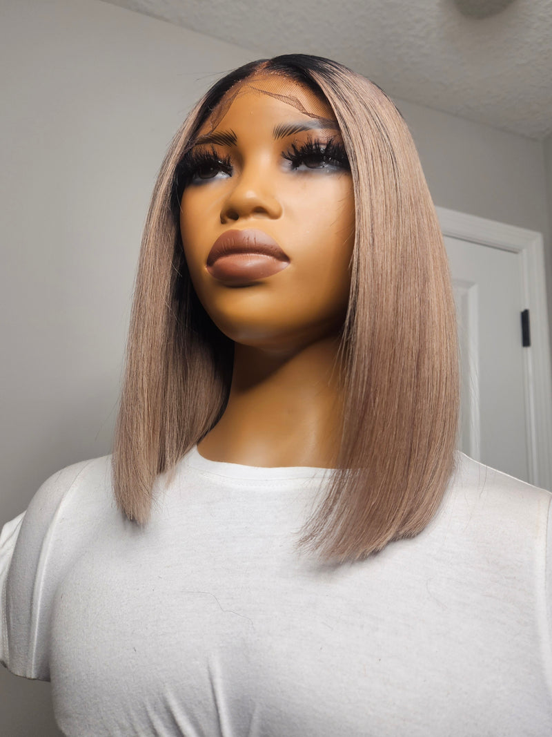 12" Bob Wig 5x5 hd closure