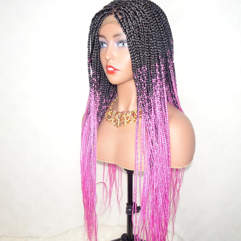 26” Lace Closure Box Braids