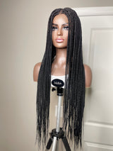 36” 360 Lace Frontal Box Braid Wig