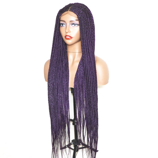 36" "Tej" Middle Part Lace Closure Wig