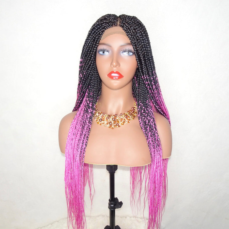 26” Lace Closure Box Braids