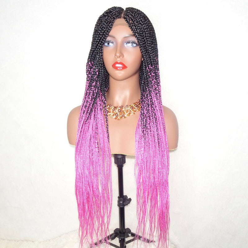 26” Lace Closure Box Braids