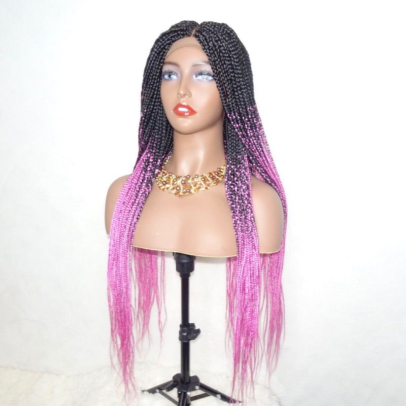 26” Lace Closure Box Braids