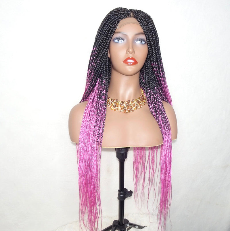 26” Lace Closure Box Braids