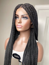 36” 360 Lace Frontal Box Braid Wig