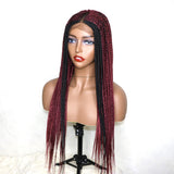 22” “Tej” Middle Part Lace Closure Cornrow Braids